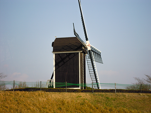 オランダ風車、長崎県佐世保市の高画質画像