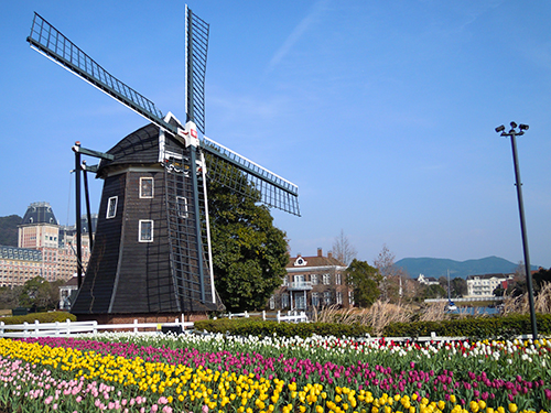 オランダ風車、長崎県佐世保市 4の高画質画像