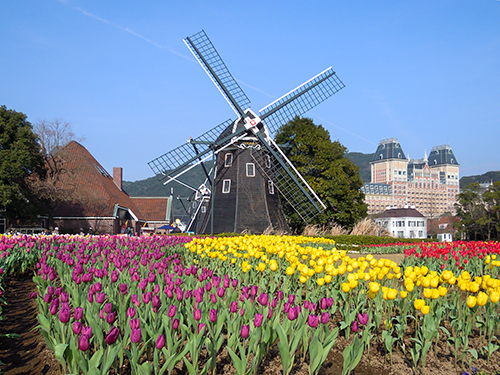 オランダ風車、長崎県佐世保市 6の高画質画像