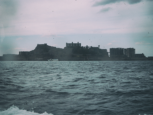 軍艦島、産業遺産「端島」 2の高画質画像