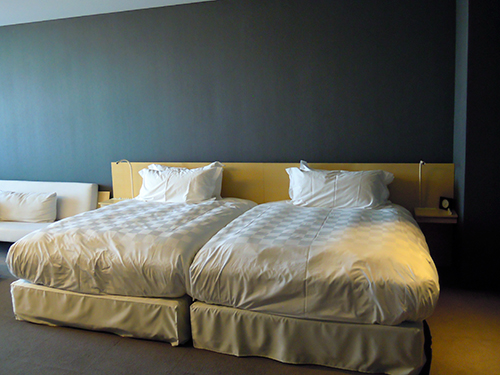ホテルのベッド、長崎県の高画質画像