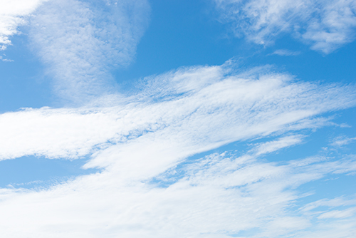 青い空と雲 10の高画質画像