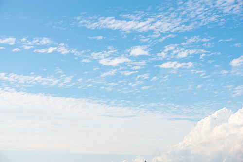 青い空と雲 14の高画質画像