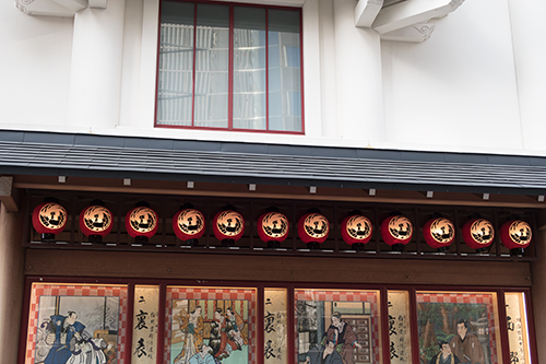 歌舞伎座、銀座の町並み 24の高画質画像
