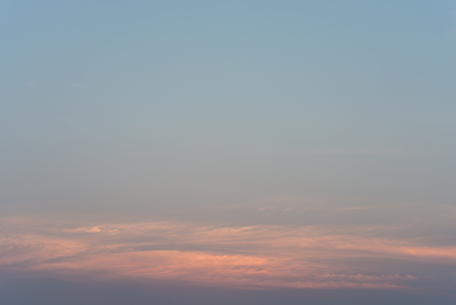 夕方の空模様 1の高画質画像