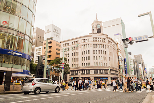 銀座の街並み 9の高画質画像
