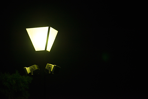 夜の街灯 2の高画質画像