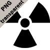 放射能のマーク 透過PNG